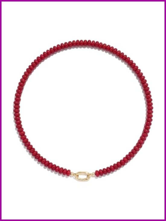 Jewelry - Boho Choker Necklace, Natural Stone Beaded Necklace for Women, Layering Jewelry